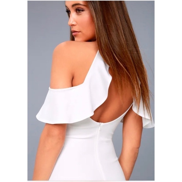 NWT LULU'S Your Time Off-The-Shoulder Bodycon Dress Size XS - Picture 4 of 11